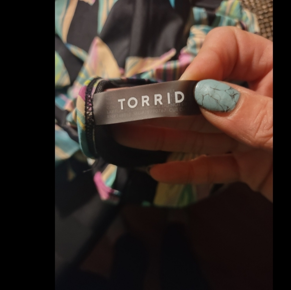 Torrid Sexy Plus Size Swimsuit - Picture 7 of 8